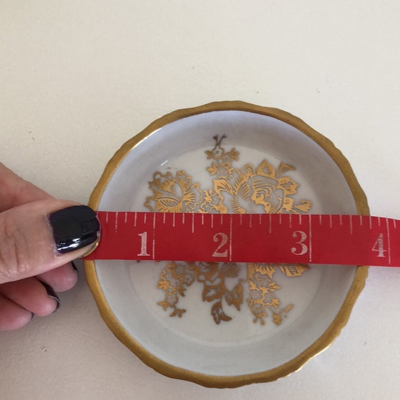 Set of 3 Vintage Porcelain Dishes from "Porcelaine de France" | Hand-painted - Picture 7 of 8